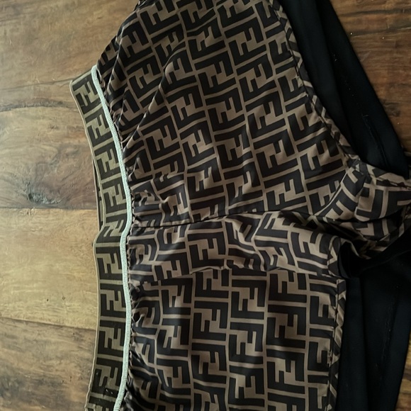 FENDI waterproof shorts for beach pool or workout or casual day - Picture 1 of 5